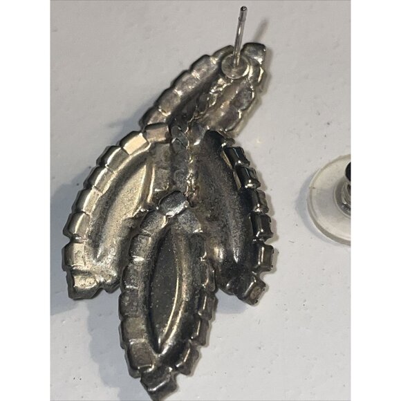 NWT Vintage Cathy's Concepts Aurora Borealis Rhinestone Dangle Drop Earrings A81 - Picture 6 of 8